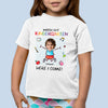 Custom Youth T-shirt - Personalized Back To School Gift For Kids - Watch Out, Kindergarten