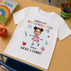 Custom Youth T-shirt - Personalized Back To School Gift For Kids - Watch Out, Kindergarten