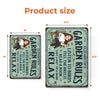 Custom Home Decor Metal Sign - Personalized  Birthday Garden Gifts For Gardeners - In My Garden Era
