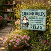 Custom Home Decor Metal Sign - Personalized  Birthday Garden Gifts For Gardeners - In My Garden Era