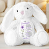 Custom Easter Bunny Plush - Personalized Birthday Gifts For Granddaughter - Little Sunshine