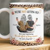 Custom Mug - Personalized Best Friend Birthday Gifts For Women, Besties, Sisters, BFF - Growing Older, Staying Fabulous