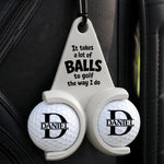 Custom Golf Ball Holder - Personalized Birthday Gifts For Golf Lovers, Sports Fans, Sports Lovers - Life Is Better On The Green