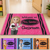 Custom Classroom Decor Decorative Mat - Personalized Back To School Gifts For Teachers - Ready To Inspire