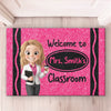 Custom Classroom Decor Decorative Mat - Personalized Back To School Gifts For Teachers - Ready To Inspire