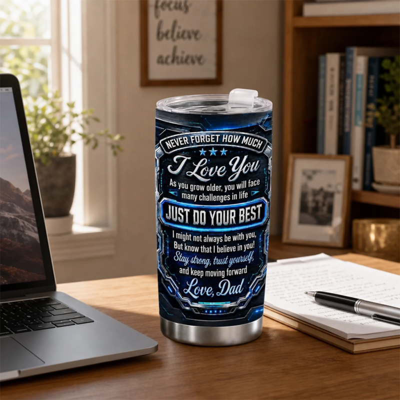 Custom Tumbler - Personalized Birthday Gifts For Son - My Greatest Pride
