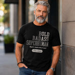 Custom Unisex T-shirt, Premium T-shirt, Hoodie - Personalized Funny Gifts For Him, Dad, Grandpa, Husband - Badass By Choice