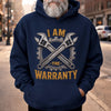 Custom Unisex T-shirt, Premium T-shirt, Hoodie - Personalized Birthday Gifts For Dad, Grandpa - I'm The Warranty