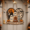 Custom Wood Sign - Personalized Halloween Birthday Gifts For Mom, Grandma - My Favorite Little Boos