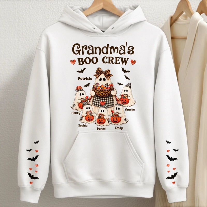 Custom Unisex Sweater, Hoodie - Personalized Halloween Birthday Gifts For Mom, Grandma - My Favorite Little Boos