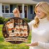 Custom Wood Sign - Personalized Halloween Birthday Gifts For Mom, Grandma - My Favorite Boo Crew