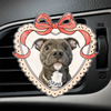 Custom Photo Acrylic Car Vent Clip - Personalized Birthday Gifts For Dog Cat Lovers, Dog Dad And Mom, Cat Owners - Furry Love On The Go