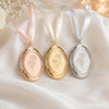 Custom Photo Locket Bouquet Charm – Personalized Personalized Memorial Sympathy Gifts For Brides - Walk Down The Aisle Together