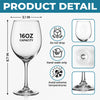 Custom Photo Stemmed Wine Glass - Personalized Anniversary Wedding Gifts For Husband And Wife, Him And Her - Our Love, Our Story