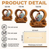 Custom 2-Layered Wooden Plaque - Personalized Anniversary Wedding Gifts For Husband And Wife, Him And Her - You & Me, Always