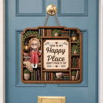 Custom Wood Sign - Personalized Bookish Gifts For Book Lovers, Bookworms, Readers - Just One More Chapter