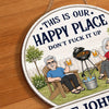 Custom Wood Sign - Personalized Summer Vacation And Travel Gifts Husband And Wife, Him And Her - Together Is Our Favorite Place
