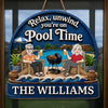 Custom Wood Sign - Personalized Summer Vacation And Travel Gifts Husband And Wife, Him And Her - Cheers to Sunny Days
