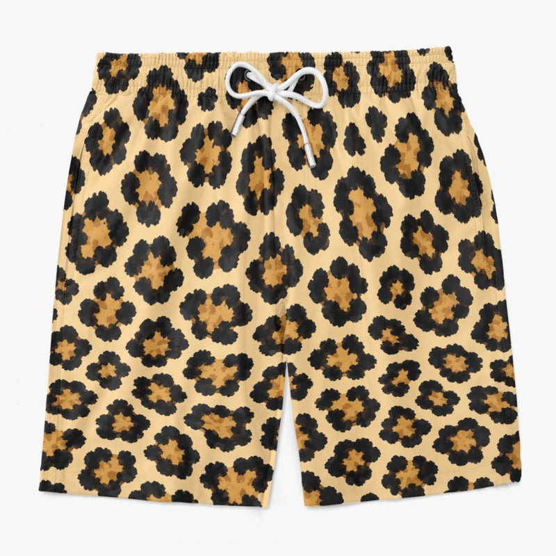 Custom Funny Men Swim Trunks - Personalized Summer Vacation And Travel Gifts For Husband, Son, Grandson, Yourself - Cheeky Mode On