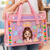 Custom Kids File Folder Bag - Personalized Back To School Gifts For Kids - Imagine Create Smile