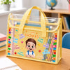 Custom Kids File Folder Bag - Personalized Back To School Gifts For Kids - Imagine Create Smile