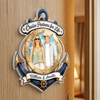 Custom Photo Cruise Ship Door Magnet - Personalized Summer Vacation And Travel Gifts For Husband And Wife, Him And Her, Cruise Lovers - Our Forever Voyage Starts Here