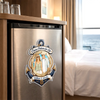 Custom Photo Cruise Ship Door Magnet - Personalized Summer Vacation And Travel Gifts For Husband And Wife, Him And Her, Cruise Lovers - Our Forever Voyage Starts Here