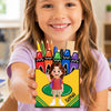 Custom Kids Wooden Pencil Holder - Personalized Back To School Gifts For Kids - Ready To Shine