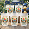 Custom Poolside Party Cups - Personalized Summer Vacation And Travel Gifts For Mom, Dad, Brother, Sister - Party Like A Flamingo