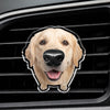 Custom Photo Squishy Nose Car Vent Clip – Personalized Birthday Gifts For Dog Lovers, Dog Dad And Mom - Happiness Is A Wagging Nose