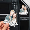 Custom Photo Acrylic Car Vent Clip - Personalized Anniversary Wedding Gifts For Husband And Wife, Him And Her - Every Road Leads To Us