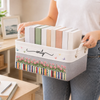 Custom Storage Basket - Personalized Bookish Gifts For Book Lovers, Bookworms, Readers - Bloom With Grace