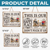 Custom Wood Sign - Personalized Anniversary Wedding Gifts For Husband And Wife, Him And Her - Our Favorite Place