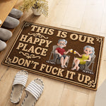 Custom Home Decor Decorative Mat - Personalized Summer Vacation And Travel Gifts For Husband And Wife, Him And Her - Home Sweet Home