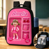 Custom Photo Kids Front Printed Backpack - Personalized Back To School Gifts For Kids - Born To Stand Out