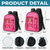 Custom Photo Kids Front Printed Backpack - Personalized Back To School Gifts For Kids - Born To Stand Out