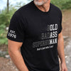 Custom T-Shirt - Personalized Birthday Gifts For Husband, Son, Grandson, Brother, Grandpa, Dad, Yourself - Still The Coolest Guy In The Room