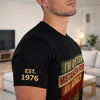 Custom T-Shirt - Personalized Birthday Gifts For Husband, Son, Grandson, Brother, Grandpa, Dad, Yourself - Not An Adult Just A Tall Child