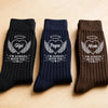 Custom Embroidered Socks - Personalized Memorial Sympathy Gifts For Loss Of Mom, Dad, Grandma, Grandpa - Always With You