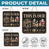 Custom Wood Sign - Personalized Summer Vacation And Travel Gifts Husband And Wife, Him And Her - Home Starts With Together