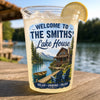 Custom Lake House Party Cups - Personalized Summer Vacation And Travel Gifts For Mom, Dad, Brother, Sister - Welcome To Our Lakeside Haven