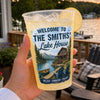 Custom Lake House Party Cups - Personalized Summer Vacation And Travel Gifts For Mom, Dad, Brother, Sister - Welcome To Our Lakeside Haven