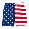 Custom Funny Patriotic Men Swim Trunks - Personalized Birthday Gifts For Husband, Son, Grandson, Brother, Grandpa, Dad, Yourself - Worth A Second Look
