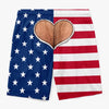 Custom Funny Patriotic Men Swim Trunks - Personalized Birthday Gifts For Husband, Son, Grandson, Brother, Grandpa, Dad, Yourself - Built For Laughs