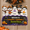Custom Wood Sign - Personalized Halloween Birthday Gifts For Grandma, Grandpa - Too Cute To Boo