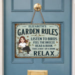 Custom Wood Sign - Personalized Birthday Garden Gifts For Gardeners - My Happy Little Garden Haven