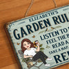 Custom Wood Sign - Personalized Birthday Garden Gifts For Gardeners - My Happy Little Garden Haven