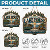 Custom Lake House Wood Sign - Personalized Summer Vacation And Travel Gifts For Mom, Dad, Brother, Sister - Making Memories At The Lake
