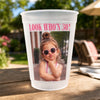 Custom Photo Party Cups - Personalized Birthday Gifts For Men, Women - Cheers To The Birthday Star