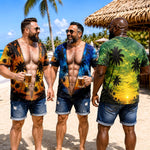Custom Funny T-shirt - Personalized Halloween Costume Summer Vacation And Travel Gifts For Husband, Son, Grandson, Yourself - Tropical Mode On